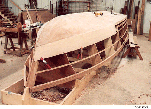 Wooden Boat Structure
